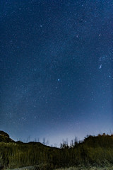 千葉県九十九里の満天の星空