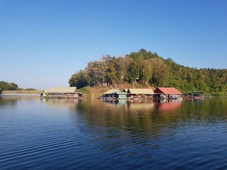 boat on the river