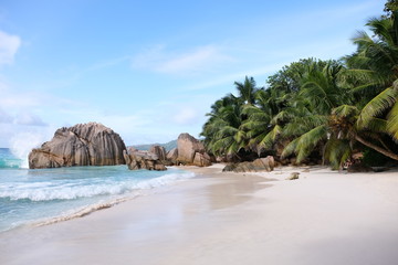 Paradise beach Seychelles