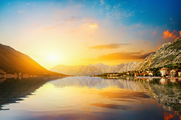 Fototapeta premium Bay and Kotor