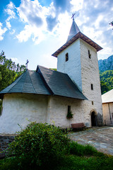 Church in the mountains, Ramet Monastery, Romania
