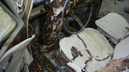 Schrottplatz in Schweden