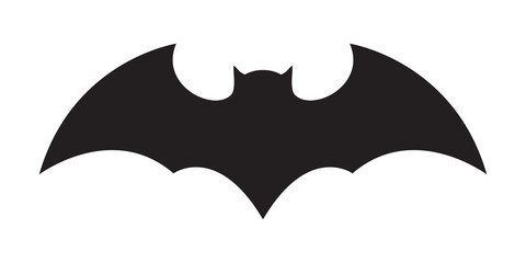 bat vector icon logo Halloween character ghost illustration cartoon symbol graphic