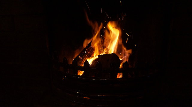 Feuer im Freien