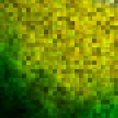 Light Green, Yellow vector template with rectangles.