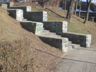 The stairs