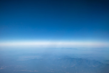 blue sky with clouds