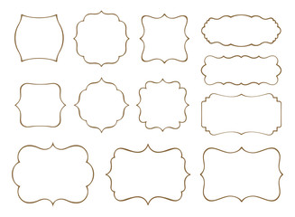 Fototapeta premium ビンテージフレーム04-03