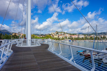 Ponte Thaon di Revel brigde in La Spezia Liguria Italy