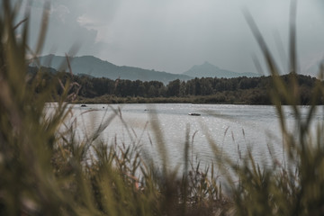 The landscape around the lake Gr&uuml;ntensee