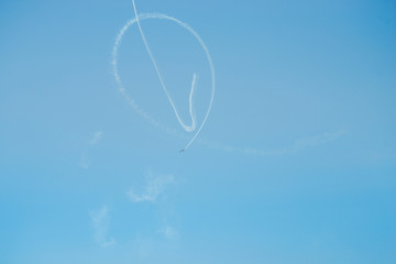 Airshow on the sky