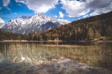 Mountain reflection