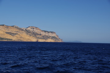 Cap Canaille depuis la mer