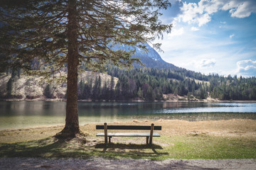 Obraz premium wooden bench