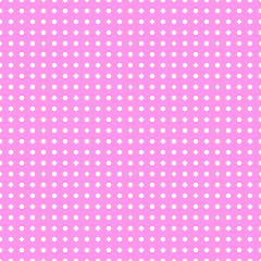 Pink Background Pattern, Polka Dots, Screen Tone, Dots, Wallpaper
