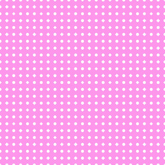 Pink Background Pattern, Polka Dots, Screen Tone, Dots, Wallpaper