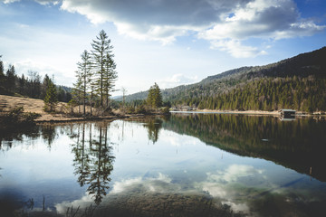Reflection in a lake