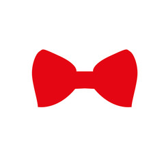 Red bow vector illustration