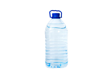5 liter water bottle insulated on white