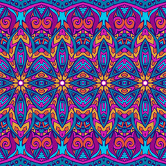Tribal vintage abstract geometric ethnic seamless pattern ornamental