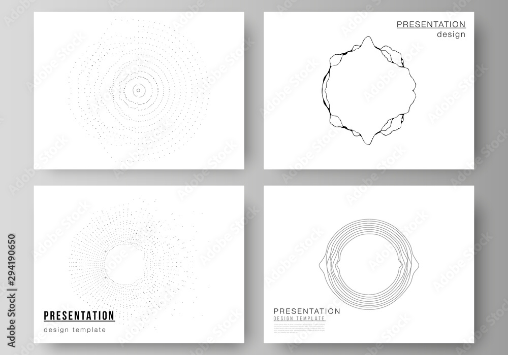 Poster the minimalistic abstract vector illustration layout of the presentation slides design business temp