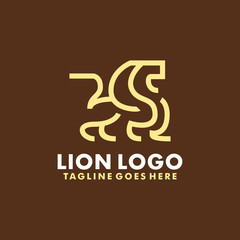 Classic Lion Logo Design Inspiration For Business And Company.