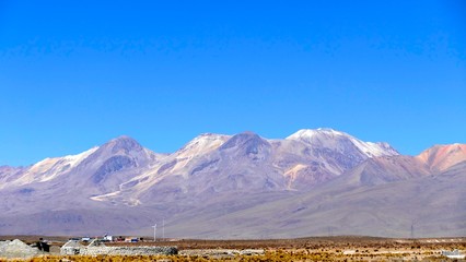 Altiplano et Volcans, Cordillère des Andes, Pérou