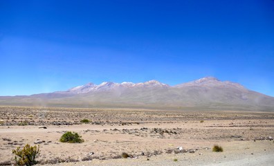 Altiplano et Volcans, Cordillère des Andes, Pérou