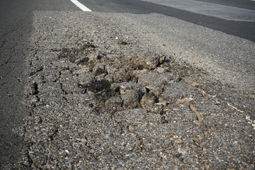 Damaged roads, potholes Must have urgent surface repair