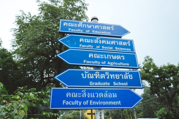 Board sign