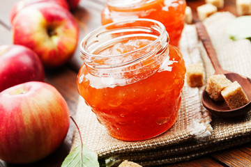 Fresh apple jam