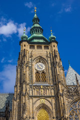 Obraz premium The Metropolitan Cathedral of Saints Vitus in Prague