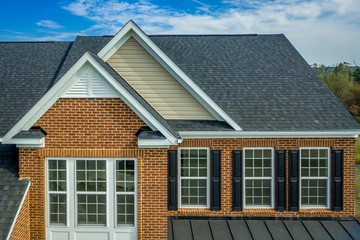 Beautiful luxury American colonial traditional estate model home on a new development with two car...