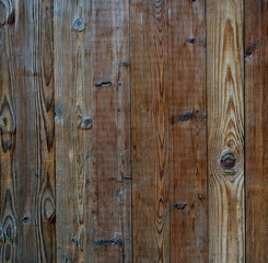 Dark brown wooden natural background texture