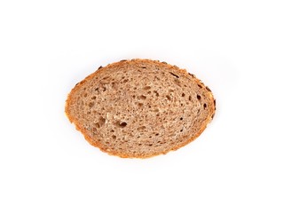 Bread isolated on a white background