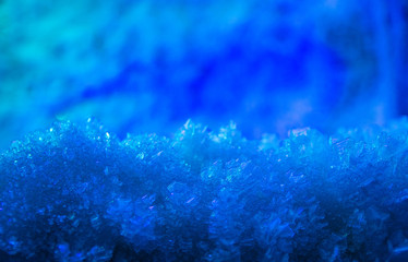 Fototapeta na wymiar Ice crystals 7