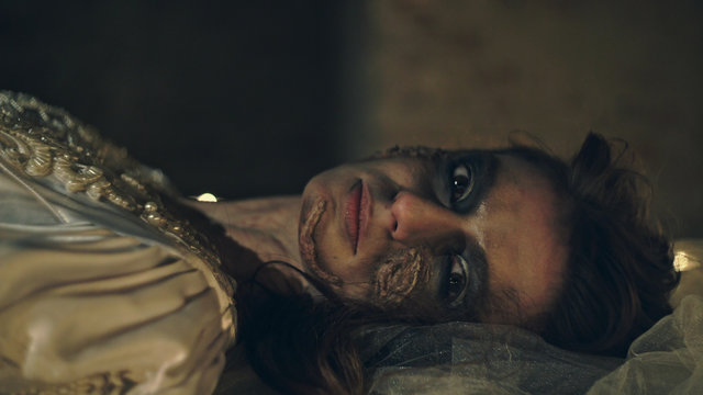 Dead bride alive. Creepy look