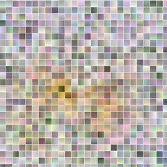 Fototapeta premium Light Orange vector backdrop with rectangles.