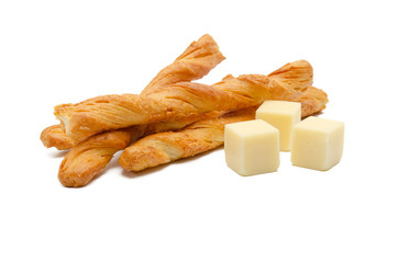 Käsestangen und Käsewürfel