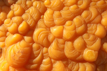 Beeswax texture on whole background, close up