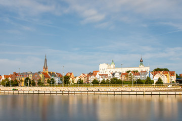 View of Szczecin by the Oder River
