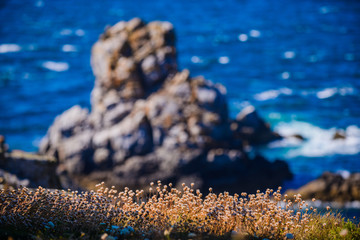 Incredible seascape on the Crozon Peninsula. Finister. Brittany. France