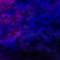 Dark Pink, Blue vector background in polygonal style.