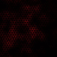 Dark Red vector pattern with polygonal style.