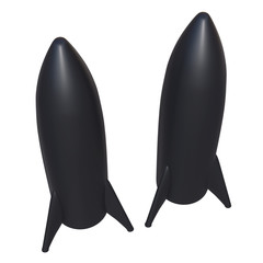 Modern Rocket Ready to Launch