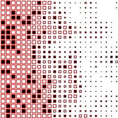 Fototapeta premium Dark Red vector texture in rectangular style. New abstract illustration with rectangular shapes. Template for cellphones.