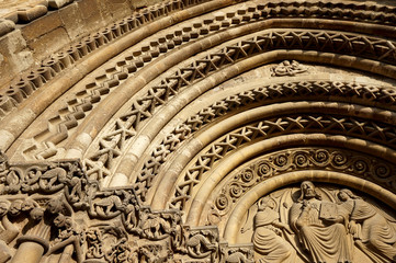 Close up texture of an 800 years old church © Bernadett