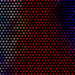 Light Multicolor vector pattern with polygonal style.