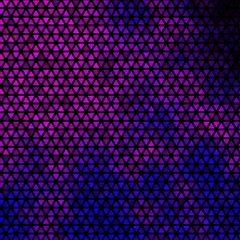 Light Pink, Blue vector backdrop with lines, triangles.