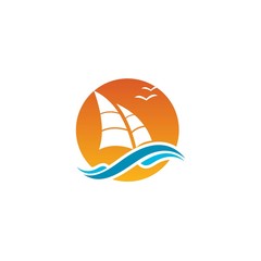 boat logo template